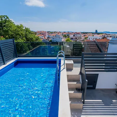 Three-Bedroom Premium Holiday Home Atmosfera With Private Pool&Sauna Vodice Exterior photo