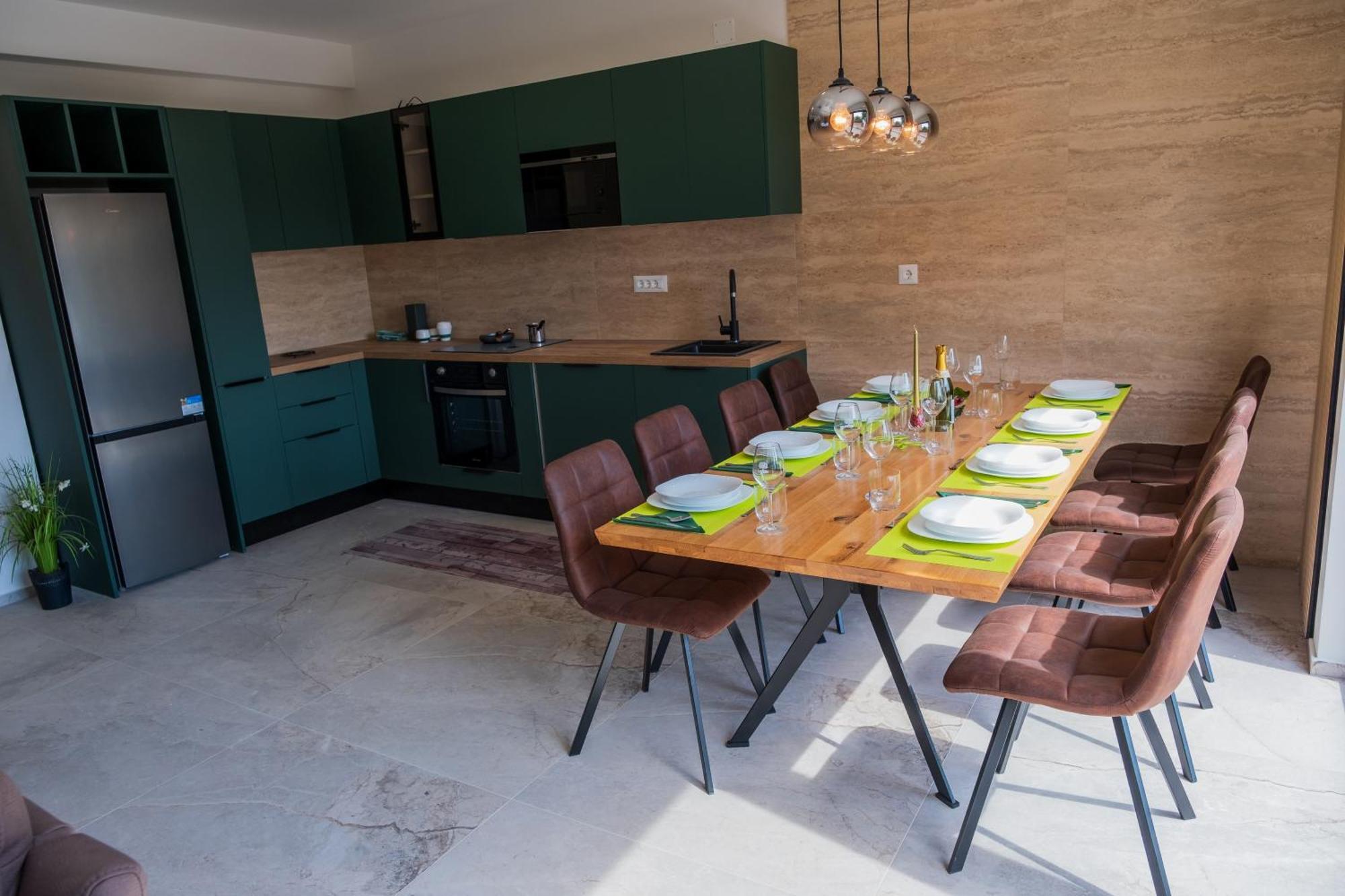 Three-Bedroom Premium Holiday Home Atmosfera With Private Pool&Sauna Vodice